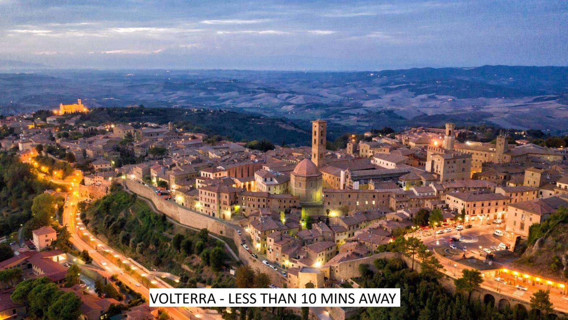 Lacollinatuscany Between San Gimignano And Volterra Exteriér fotografie