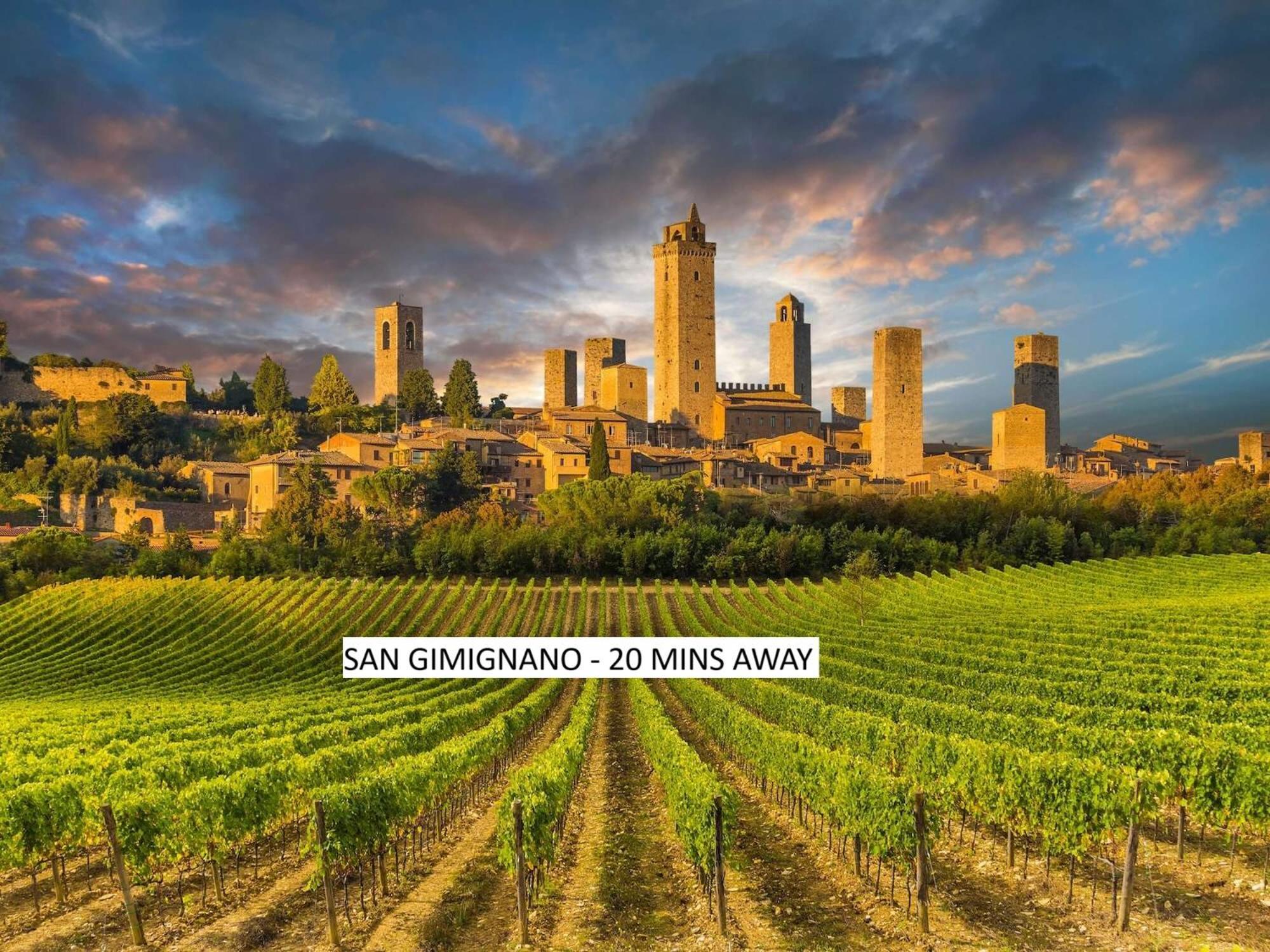 Lacollinatuscany Between San Gimignano And Volterra Exteriér fotografie